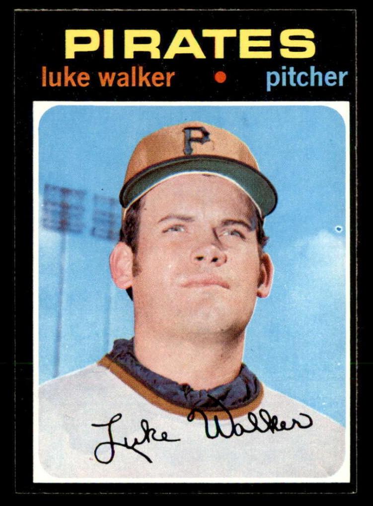 1971 Topps Luke Walker #534 card