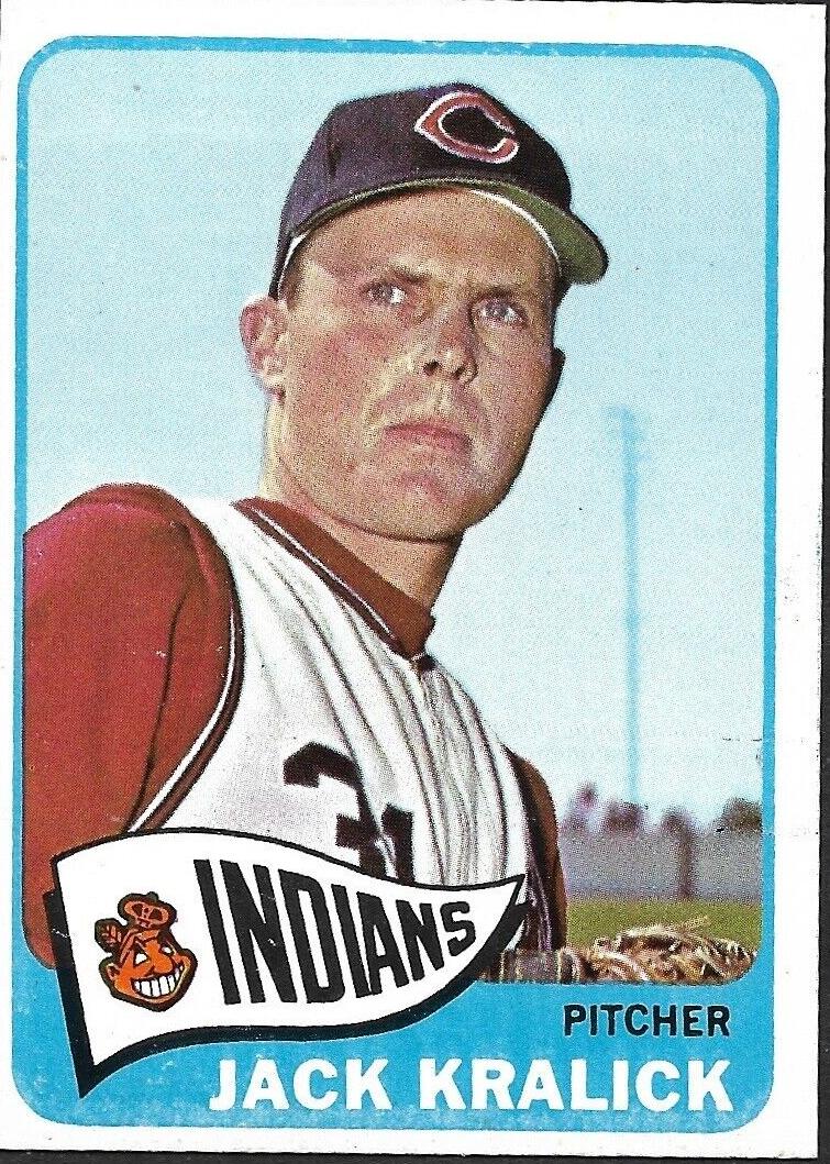 1965 Topps Jack Kralick #535 card