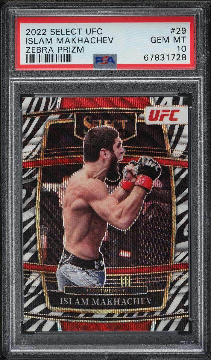 2022 Islam Makhachev [Zebra Prizm] #29