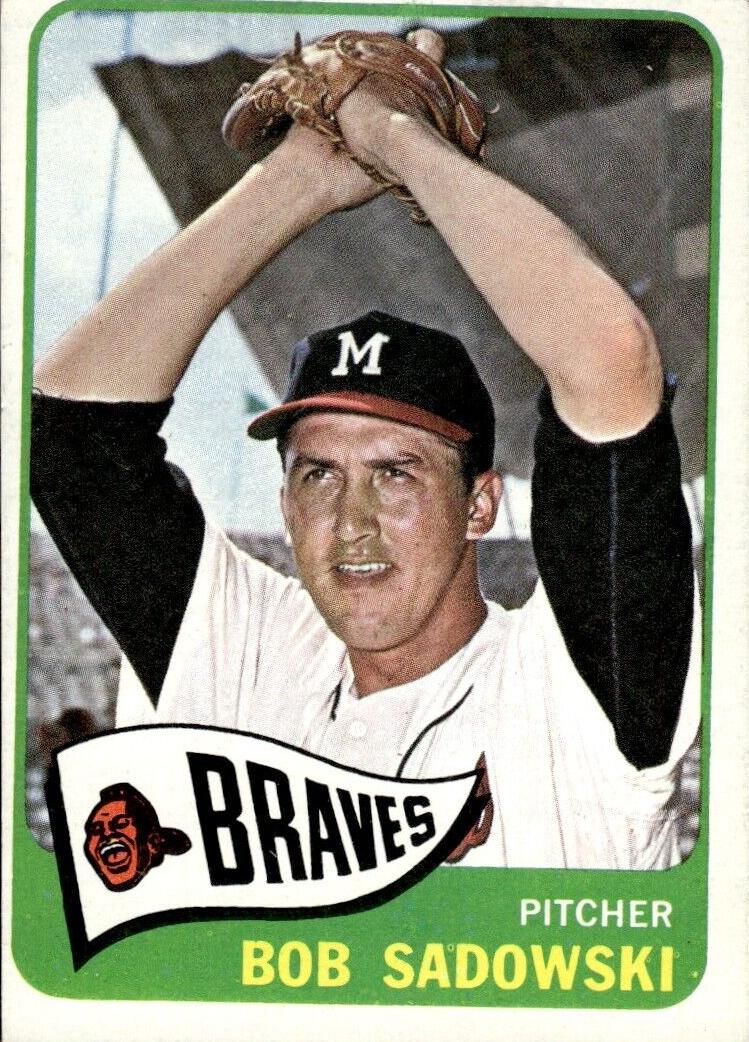 1965 Topps Bob Sadowski #156 card