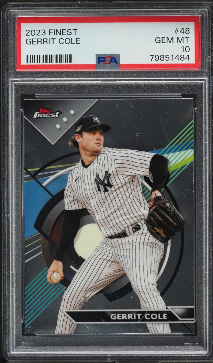 2023 Topps Finest Baseball Gerrit Cole #48
