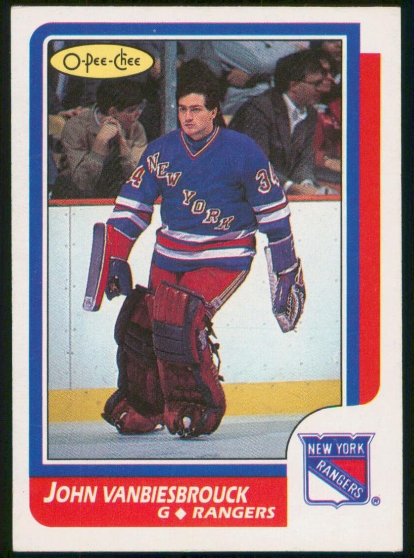1986 John Vanbiesbrouck #9