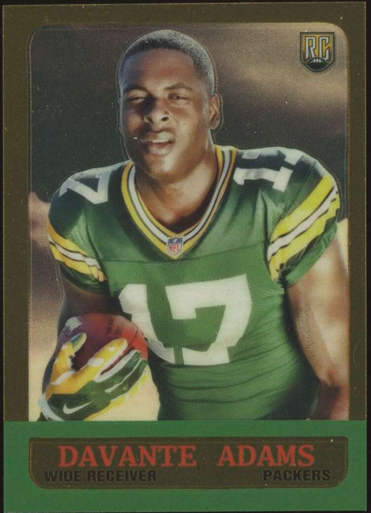2014 Topps Chrome Davante Adams #15 card