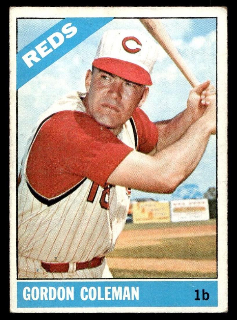 1966 Topps Gordon Coleman #494 card
