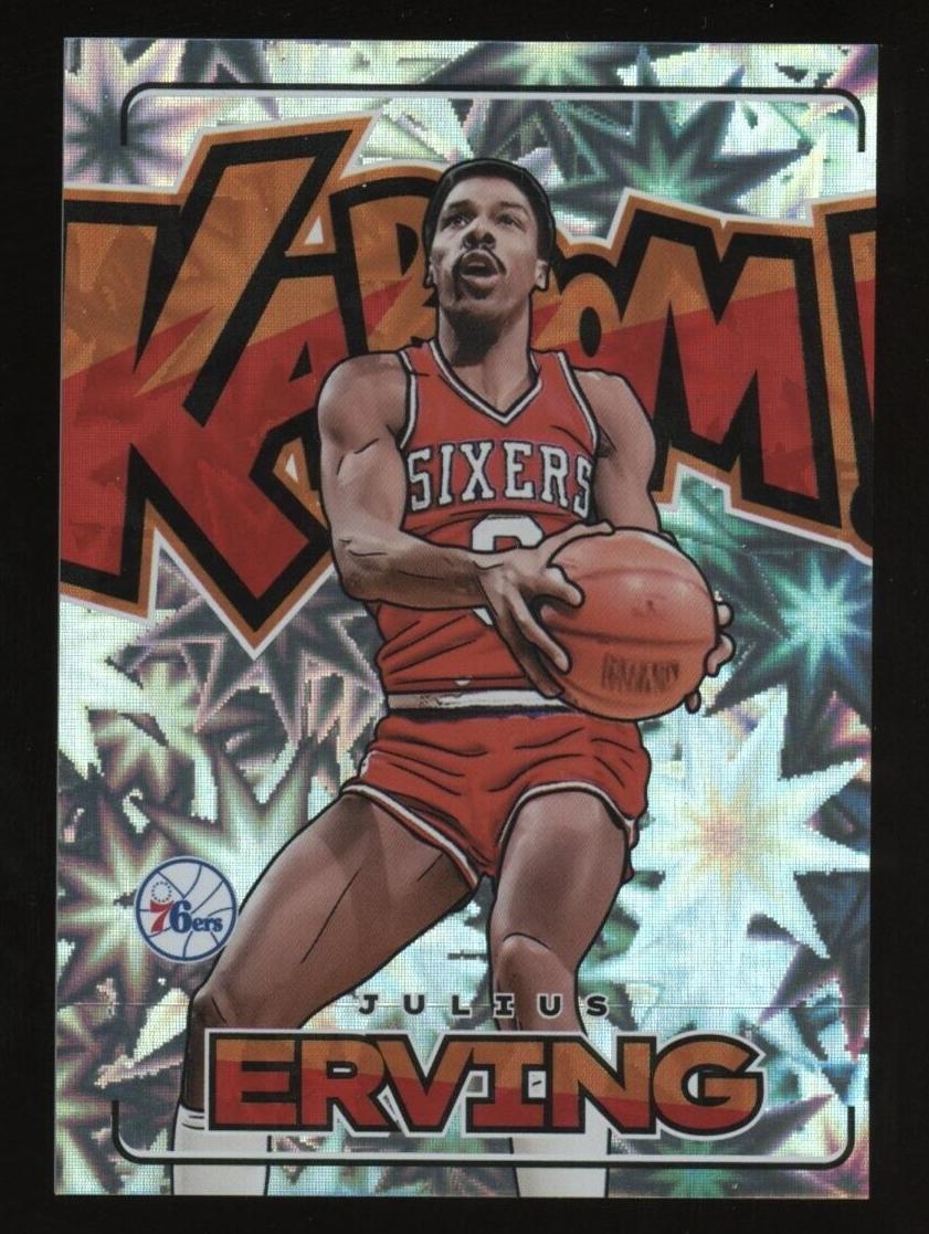 2023 Panini Crown Royale Kaboom Julius Erving #8 card