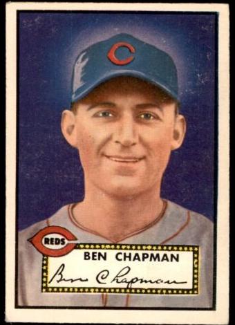 1952 Ben Chapman #391