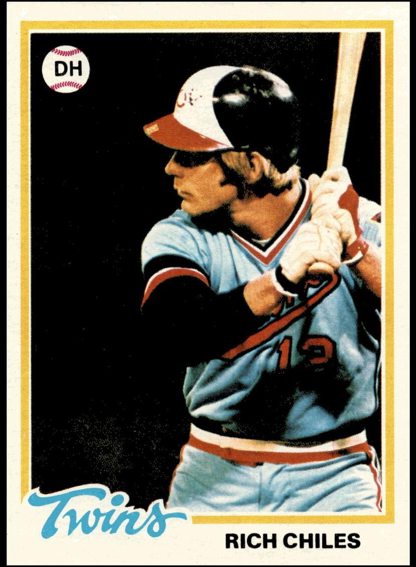 1978 Topps Rich Chiles #193 card