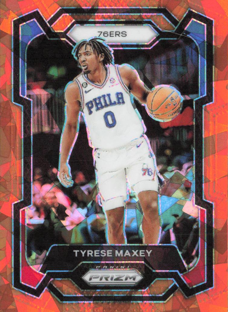 Tyrese Maxey 2023-24 Prizm Basketball card