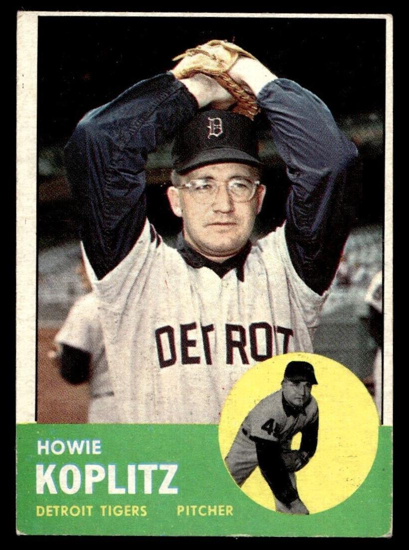 1963 Topps Howie Koplitz #406 card