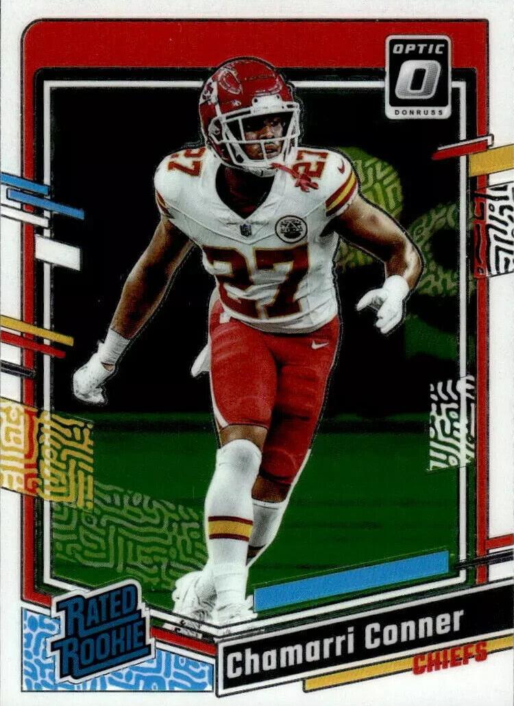 Chamarri Conner 2023 Donruss Optic Football card