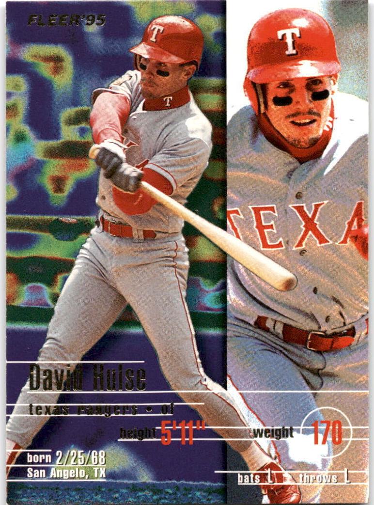 1995 Fleer David Hulse #288 card