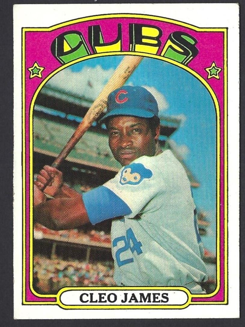1972 Cleo James [Green] #117
