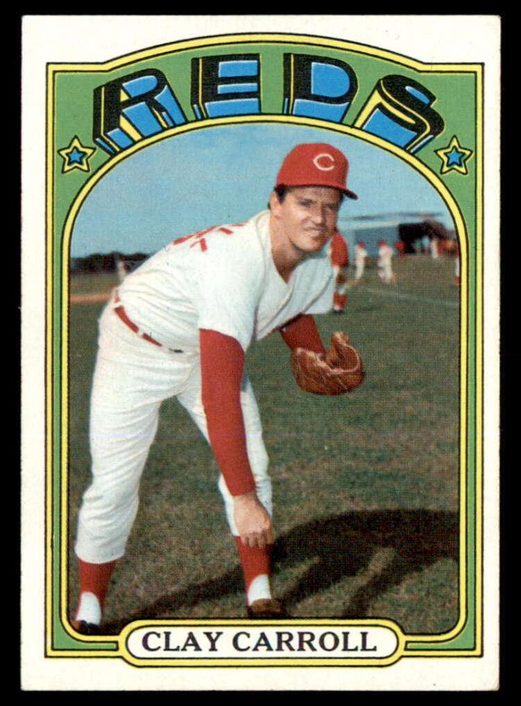 1972 Topps Clay Carroll #311 card