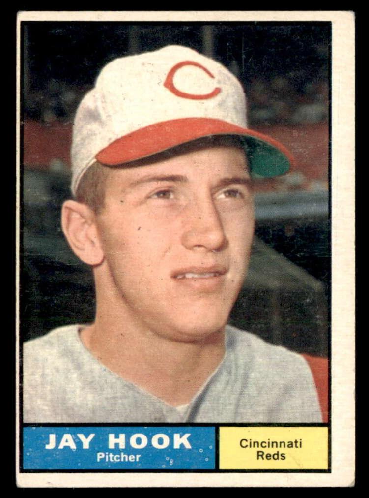 1961 Topps Jay Hook #162 card