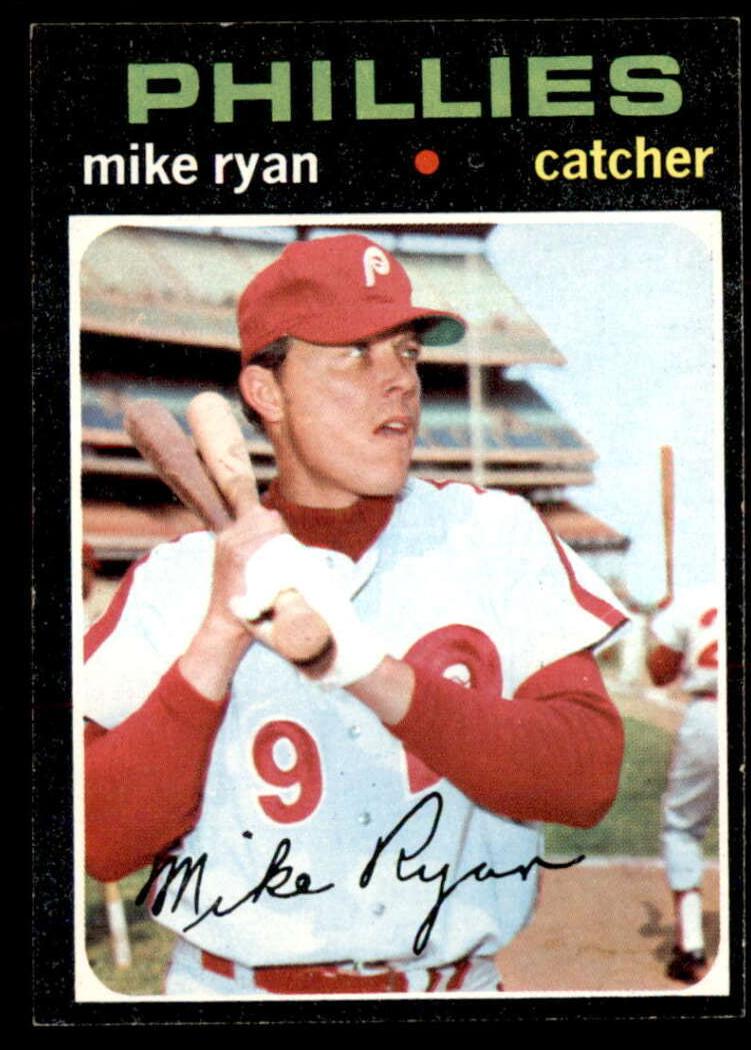 1971 Topps Mike Ryan #533 card