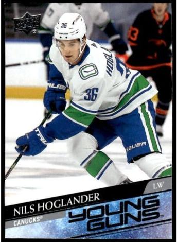 2020 Upper Deck Nils Hoglander #462 card
