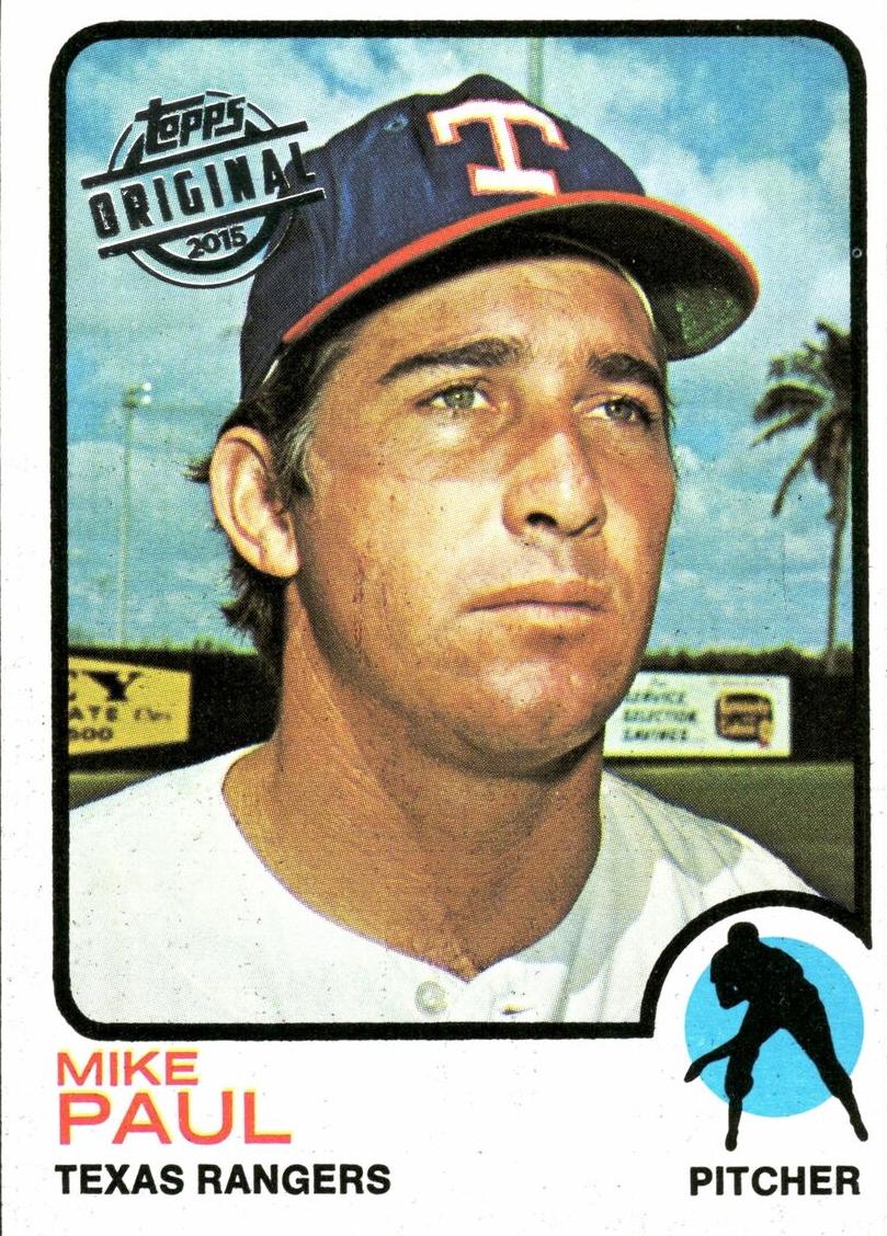 1973 Topps Mike Paul #58 card
