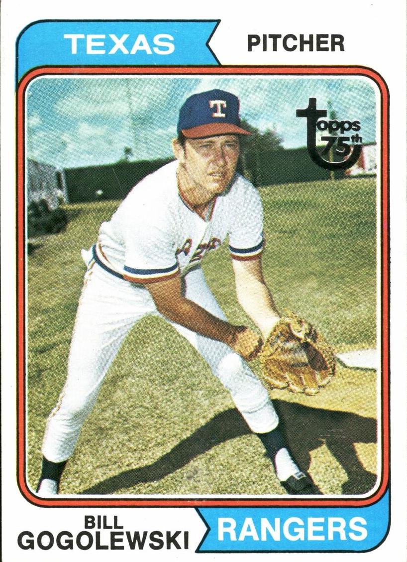1974 Topps Bill Gogolewski #242 card