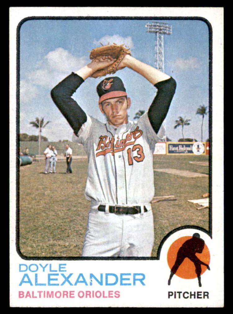 1973 Topps Doyle Alexander #109 card