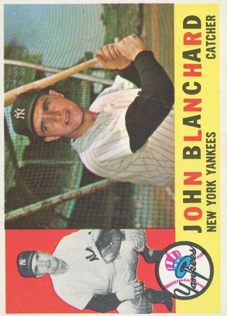 1960 Topps John Blanchard #283 card