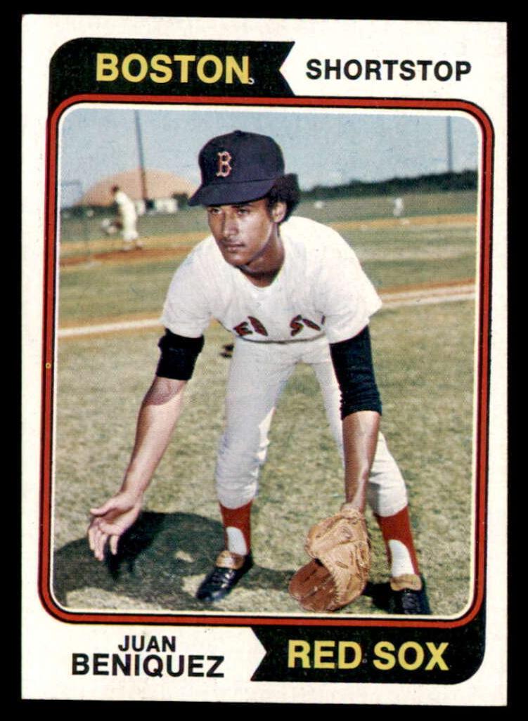 1974 Topps Juan Beniquez #647 card
