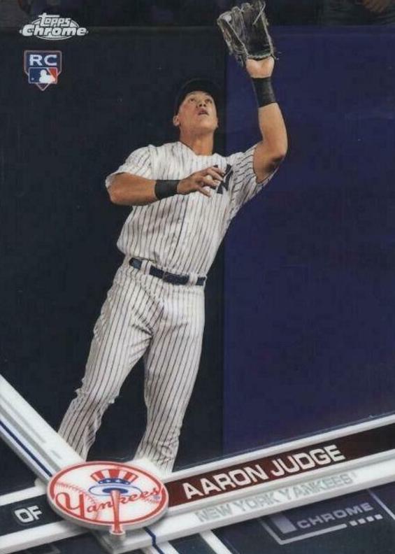 2017 Topps Topps Chrome #169 Aaron Judge front
