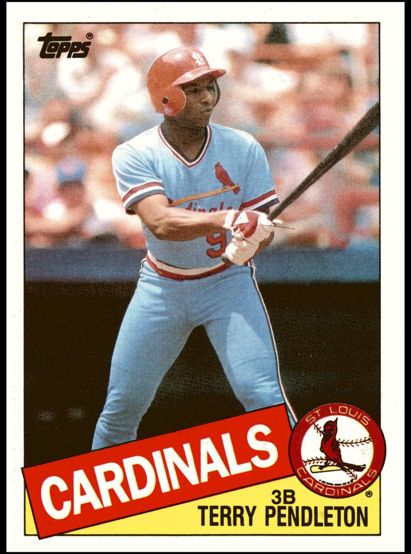Terry Pendleton 1985 Topps Baseball
