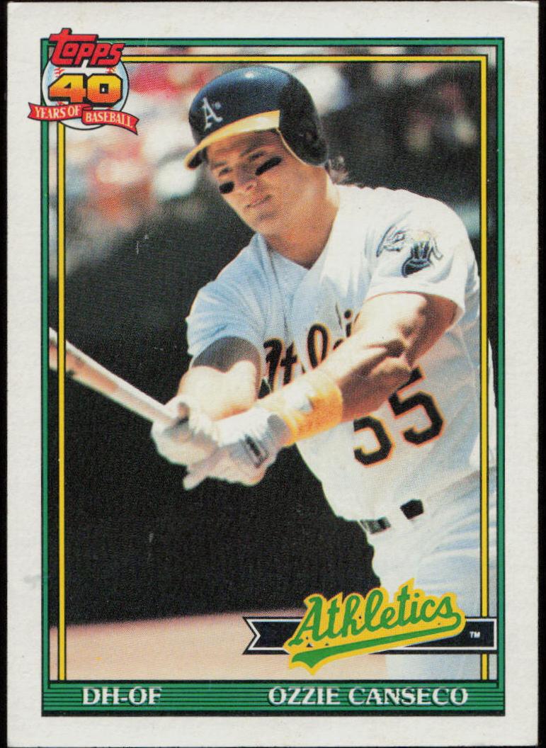 1991 Ozzie Canseco #162