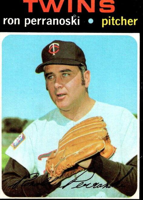 1971 Topps Ron Perranoski #475 card