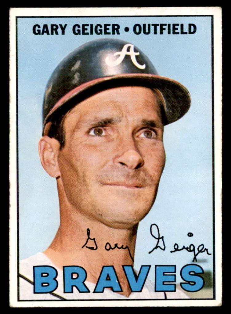 1967 Topps Gary Geiger #566 card