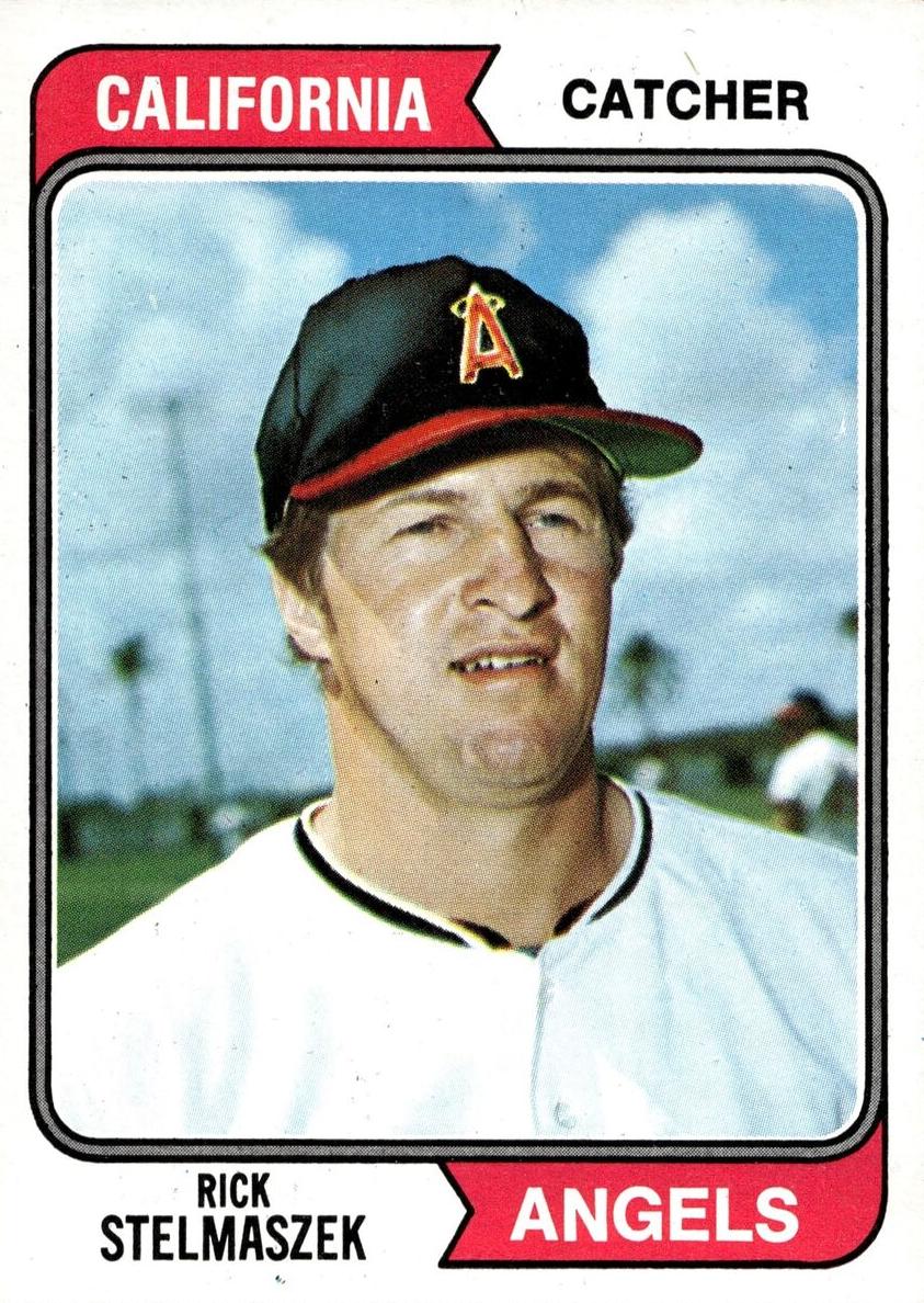 1974 Topps Rick Stelmaszek #611 card