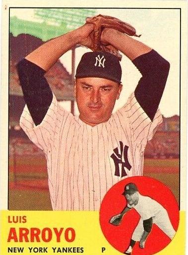 1963 Topps Luis Arroyo #569 card