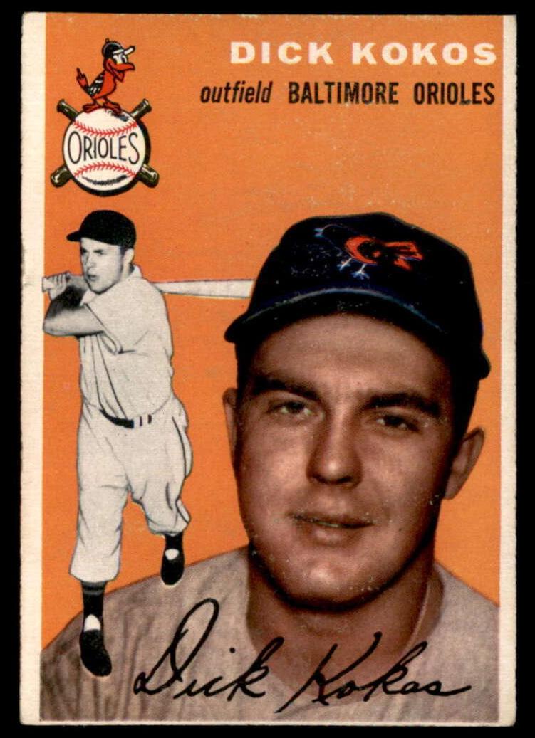 1954 Topps Dick Kokos #106 card