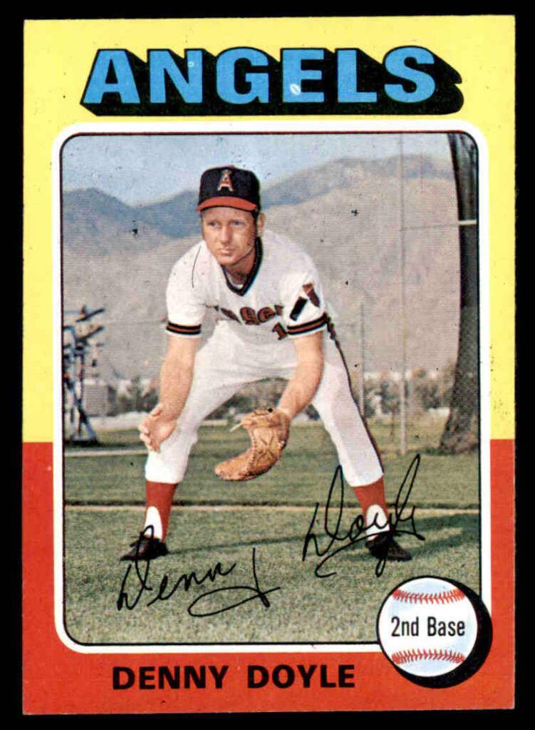 1975 Topps Denny Doyle #187 card