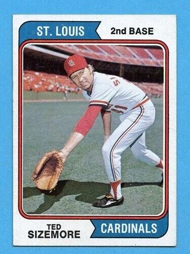 1974 Topps Ted Sizemore #209 card