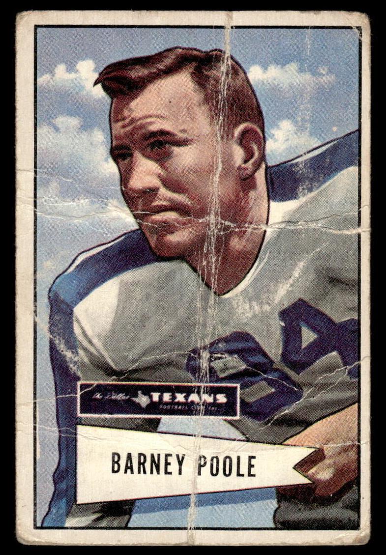 1952 Barney Poole #11