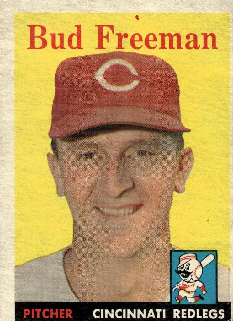 1958 Topps Bud Freeman #27 card