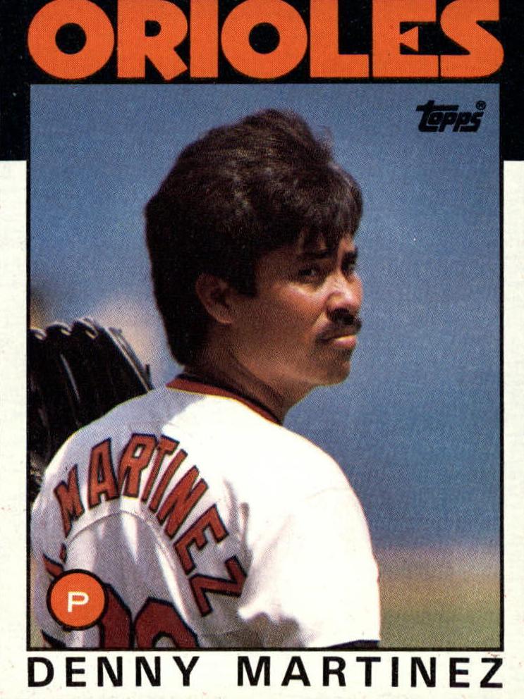 1986 Dennis Martinez #416