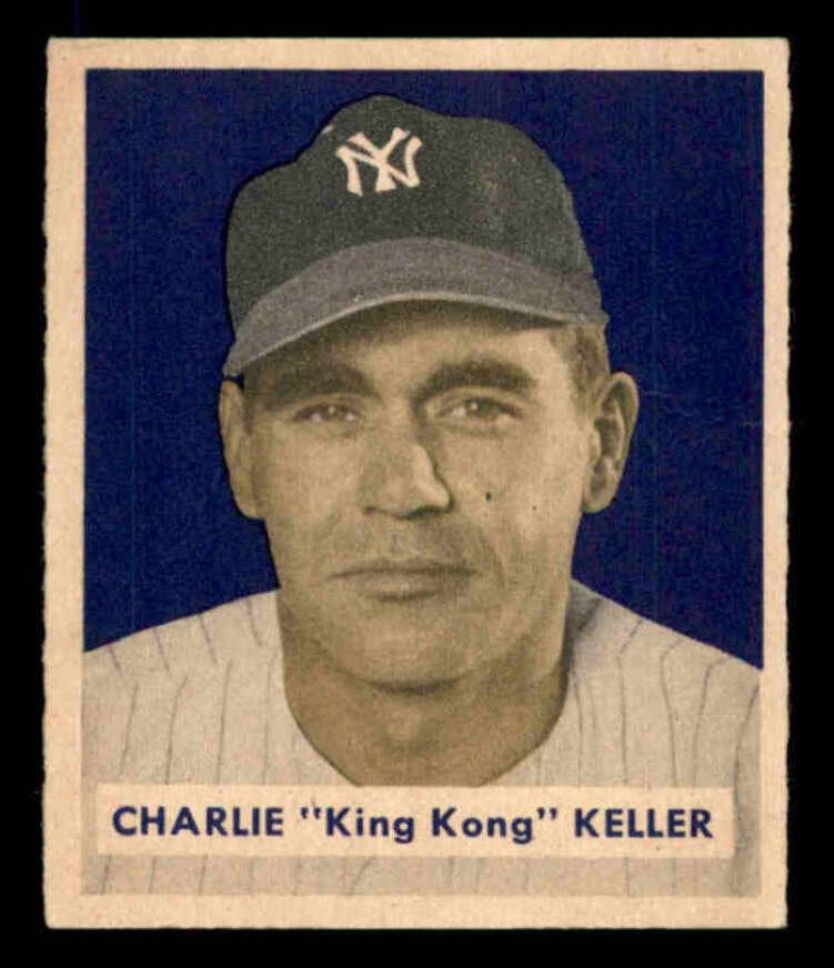 1949 Bowman Charlie Keller #209 card