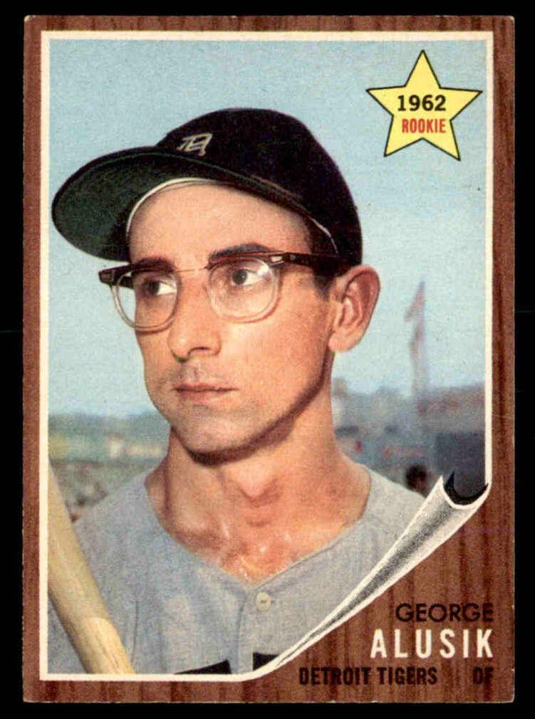 1962 Topps George Alusik #261 card