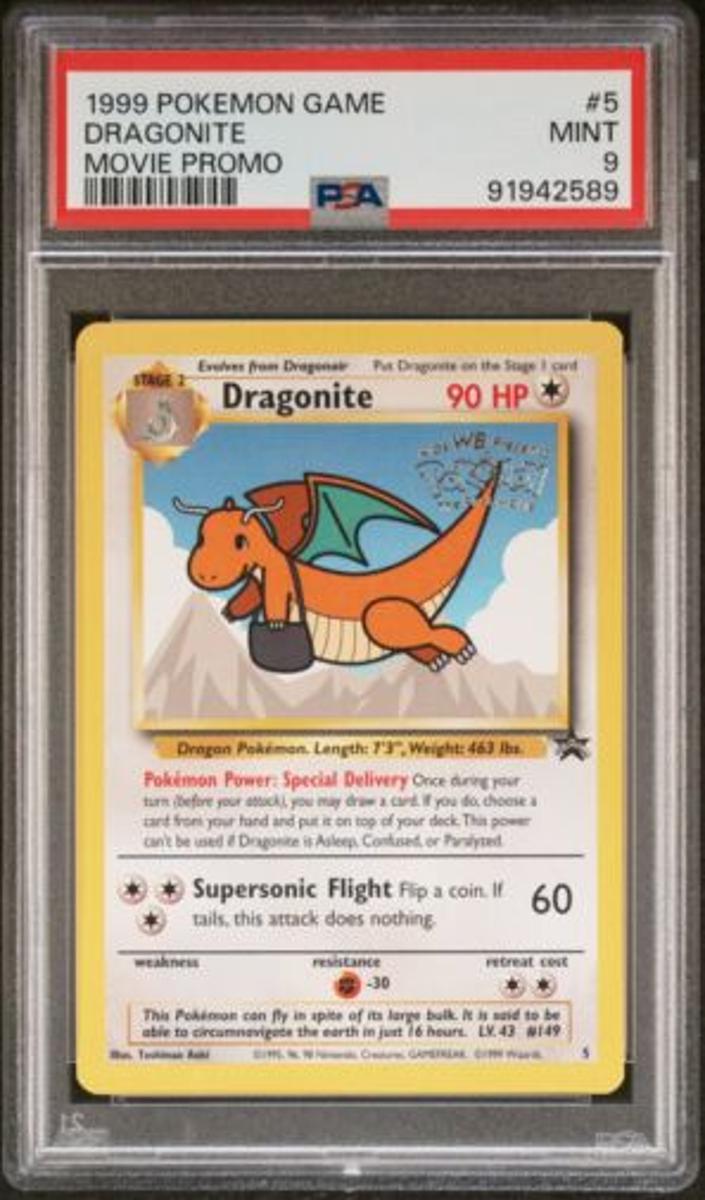 Dragonite 1999 Pokemon Game Movie Promo
