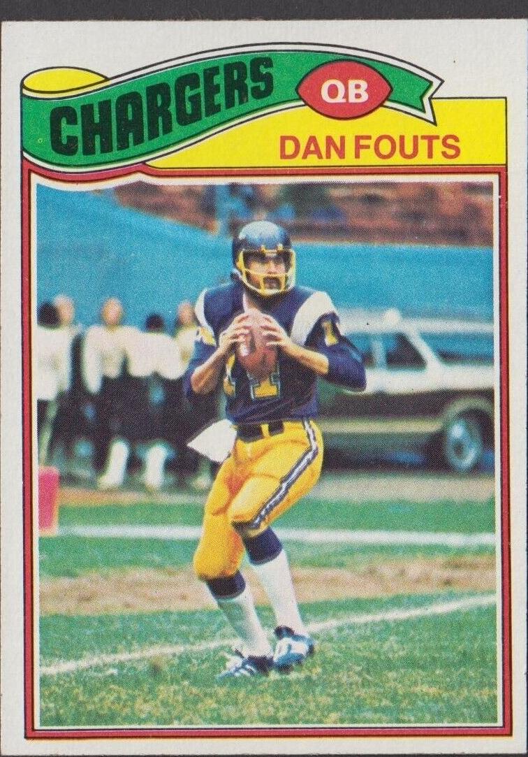 1977 Topps Dan Fouts #274 card
