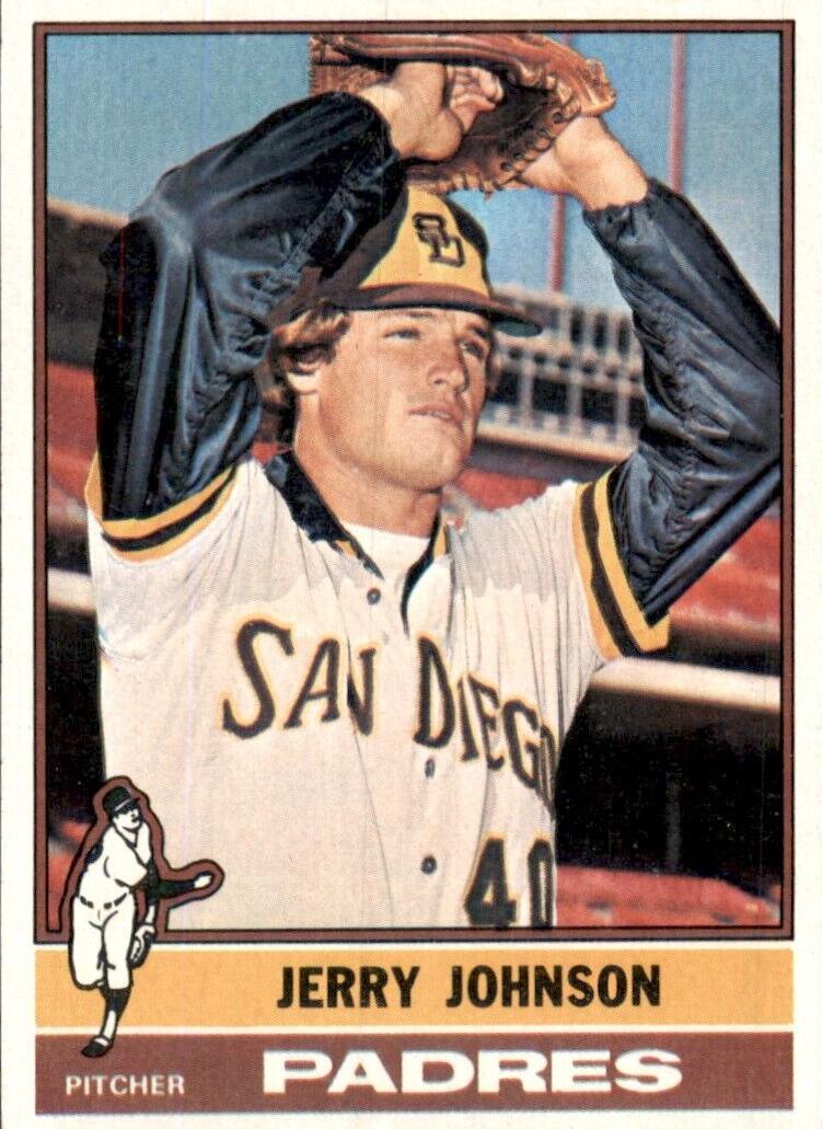 1976 Topps Jerry Johnson #658 card