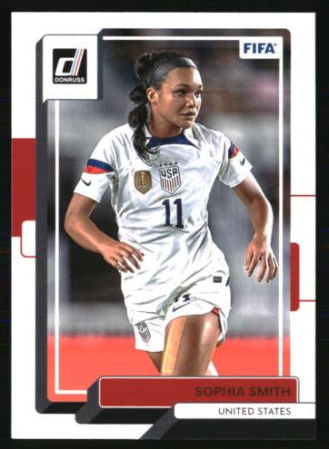 2022 Panini Donruss Sophia Smith #129 card