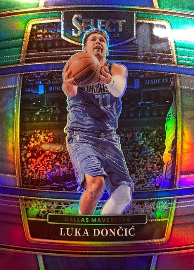 2021 Luka Doncic [Green White Purple] #12