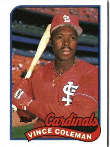 1989 Vince Coleman #90