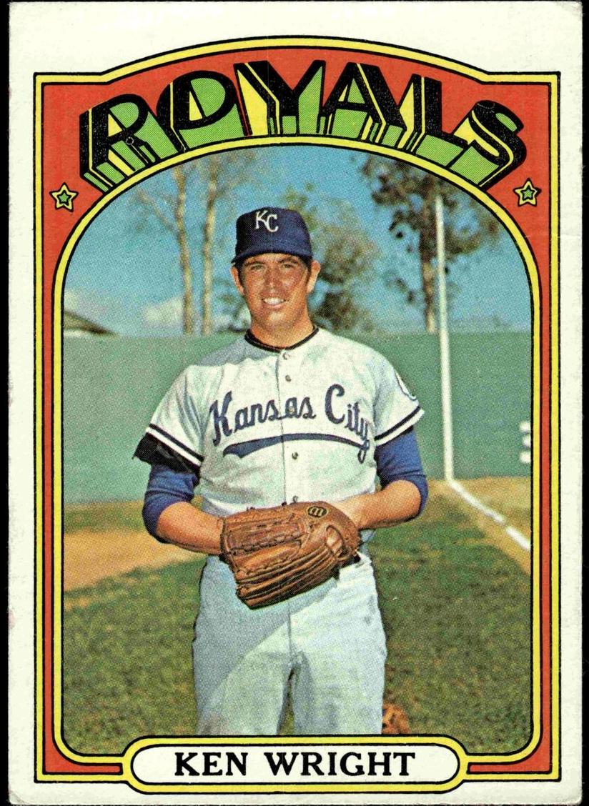 1972 Topps Ken Wright #638 card