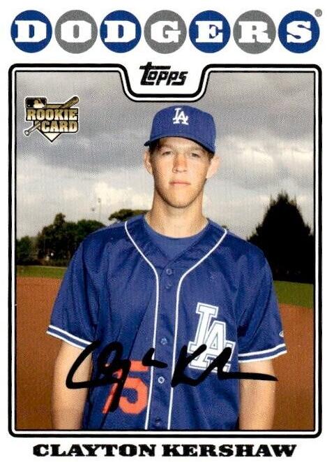 2008 Topps Topps Update UPDATE & HIGHLIGHTS #UH240 Kershaw front