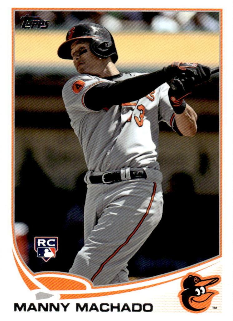 Manny Machado 2013 Topps Baseball Fielding