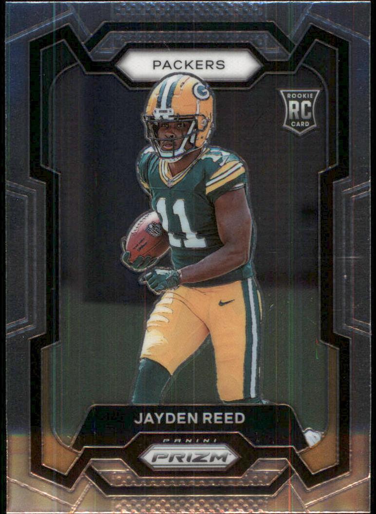 Jayden Reed 2023 Prizm Football card